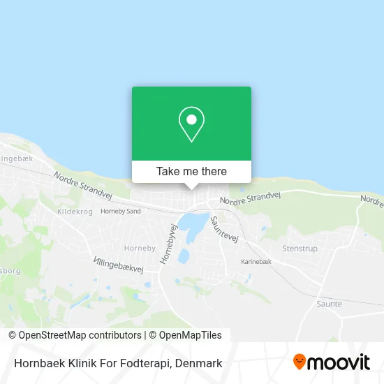 Hornbaek Klinik For Fodterapi map