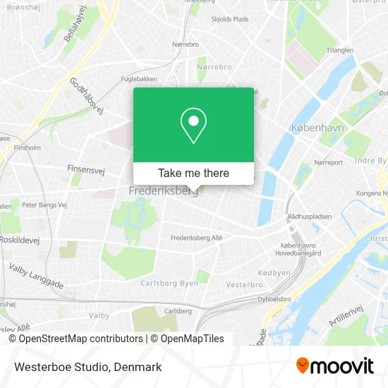Westerboe Studio map