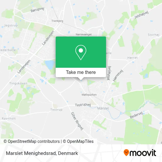 Marslet Menighedsrad map