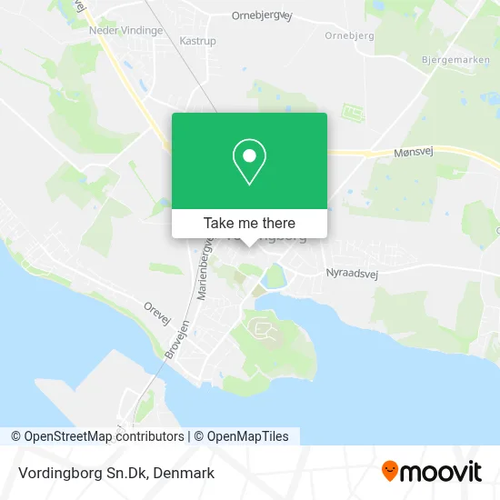 Vordingborg Sn.Dk map