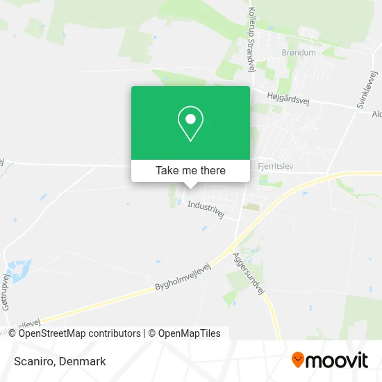 Scaniro map