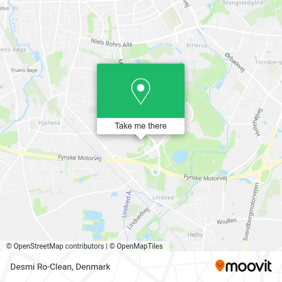 Desmi Ro-Clean map