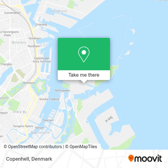 Copenhell map
