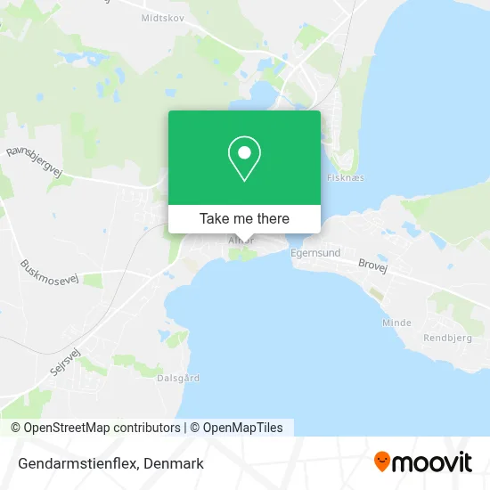 Gendarmstienflex map