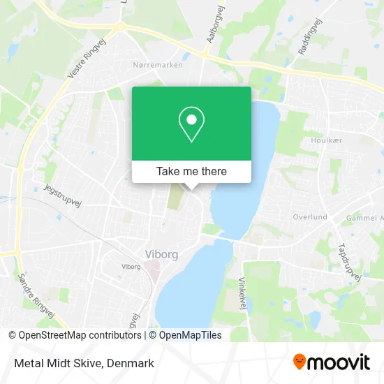 Metal Midt Skive map