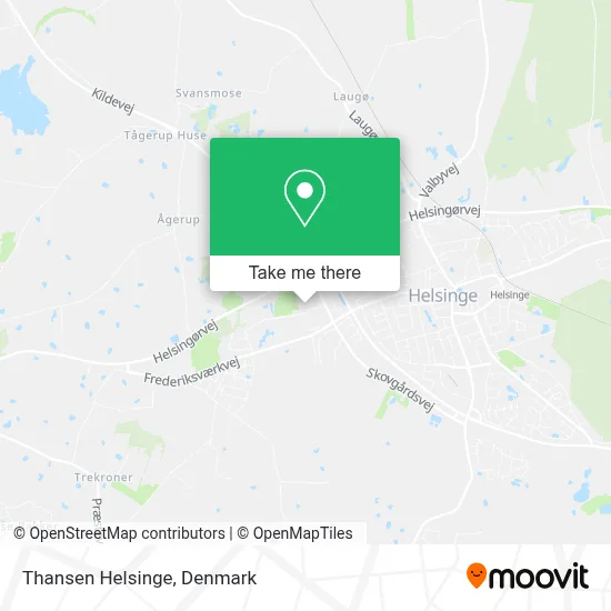 Thansen Helsinge map