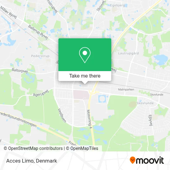 Acces Limo map