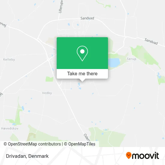 Drivadan map