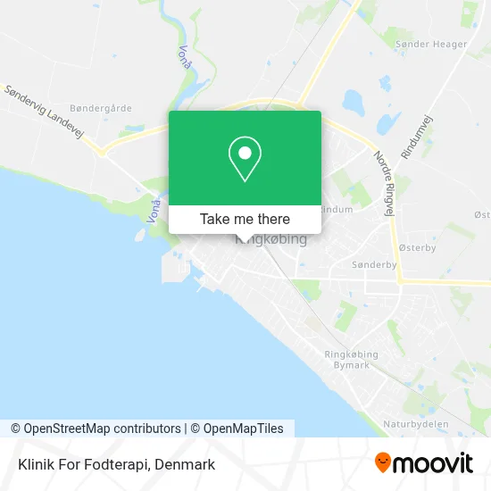 Klinik For Fodterapi map