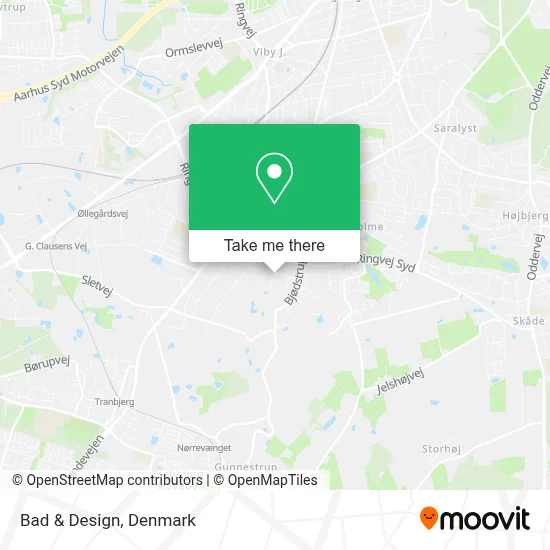 Bad & Design map