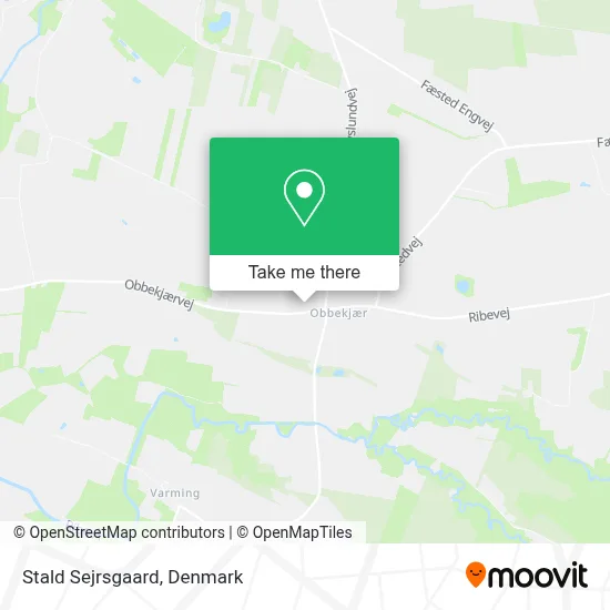 Stald Sejrsgaard map
