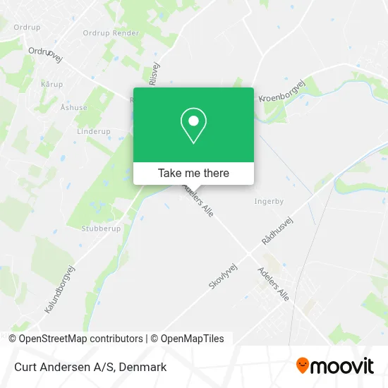 Curt Andersen A/S map
