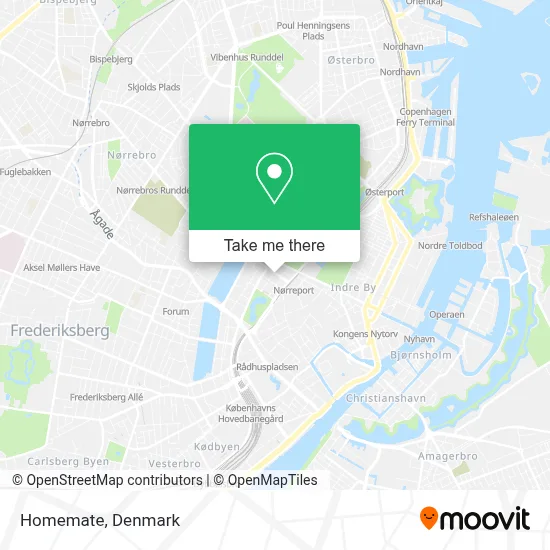 Homemate map