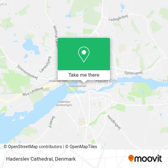 Haderslev Cathedral map