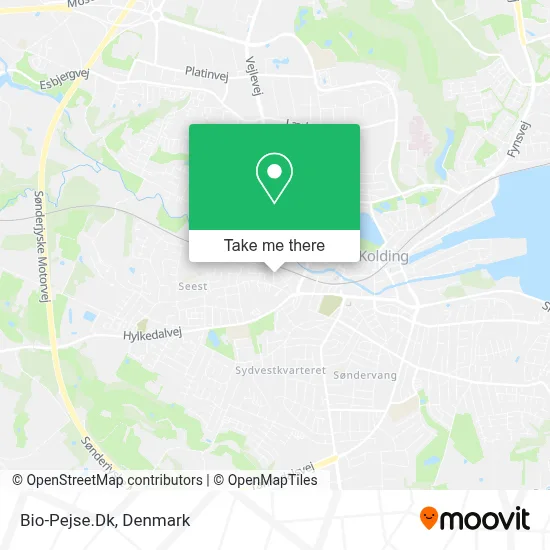 Bio-Pejse.Dk map
