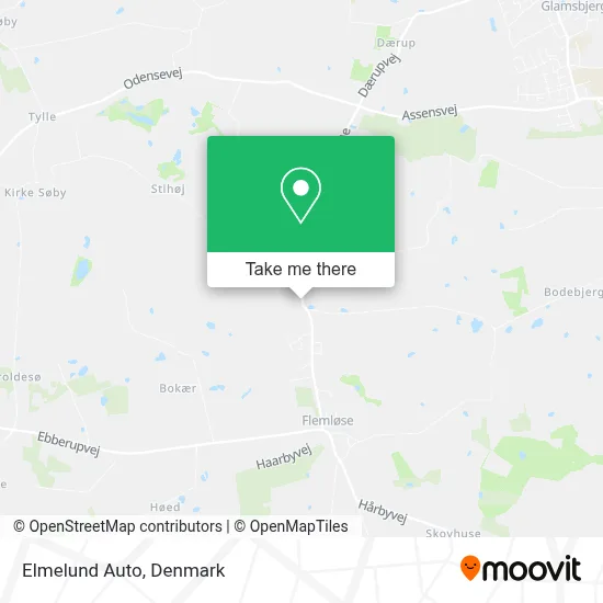 Elmelund Auto map