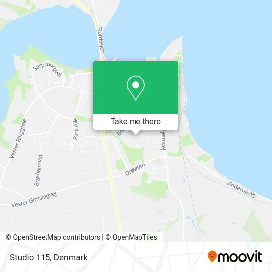 Studio 115 map