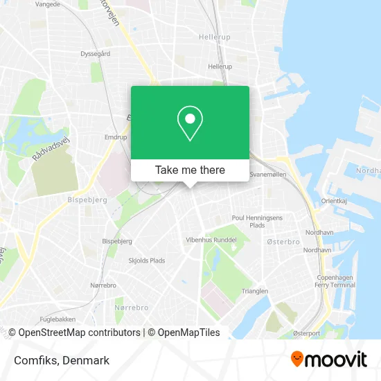 Comfiks map