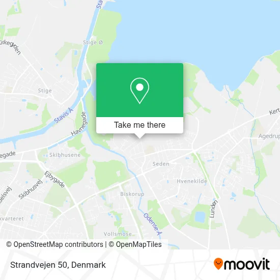 Strandvejen 50 map