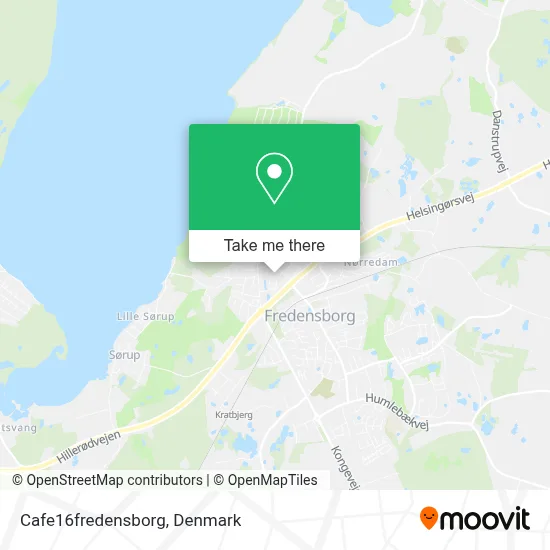 Cafe16fredensborg map