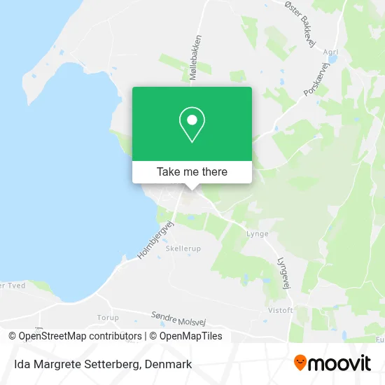 Ida Margrete Setterberg map