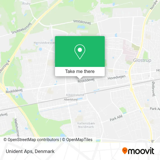 Unident Aps map