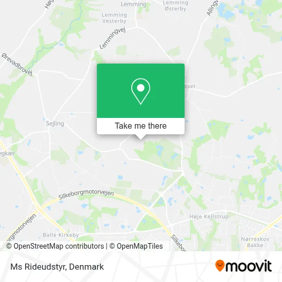 Ms Rideudstyr map