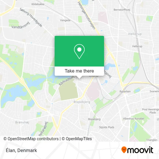 Élan map