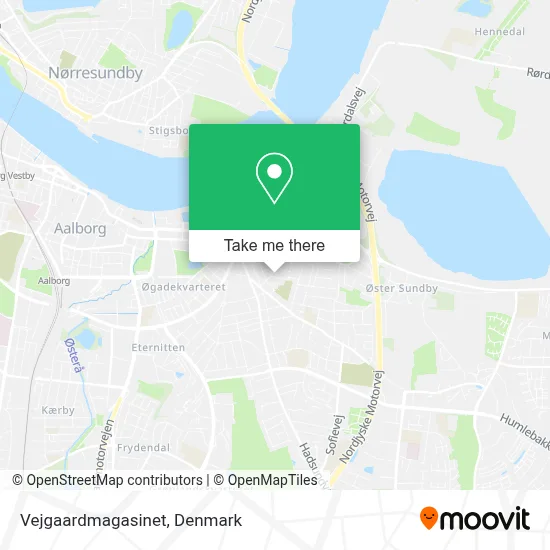 Vejgaardmagasinet map