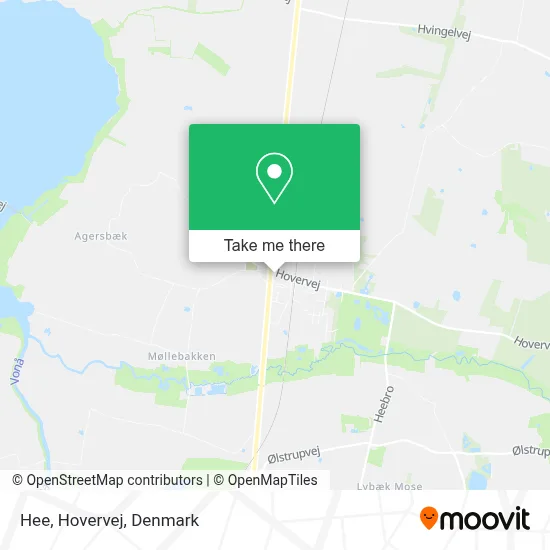 Hee, Hovervej map
