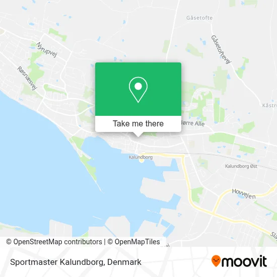 Sportmaster Kalundborg map