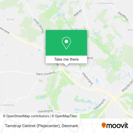 Tamdrup Centret (Plejecenter) map
