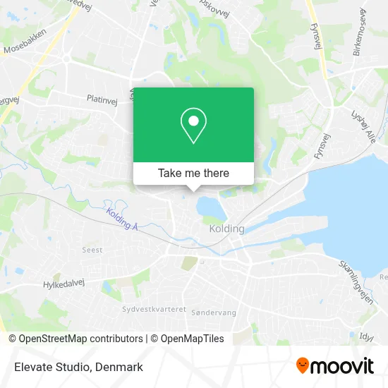 Elevate Studio map