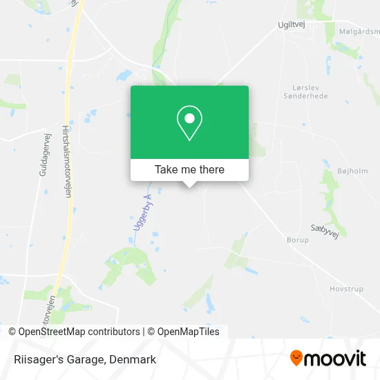 Riisager's Garage map