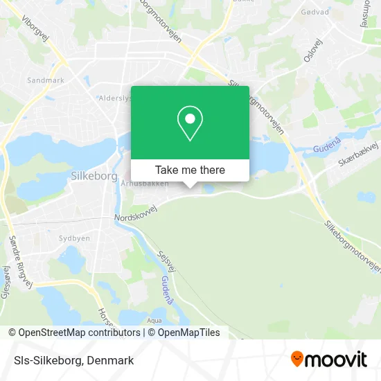 Sls-Silkeborg map