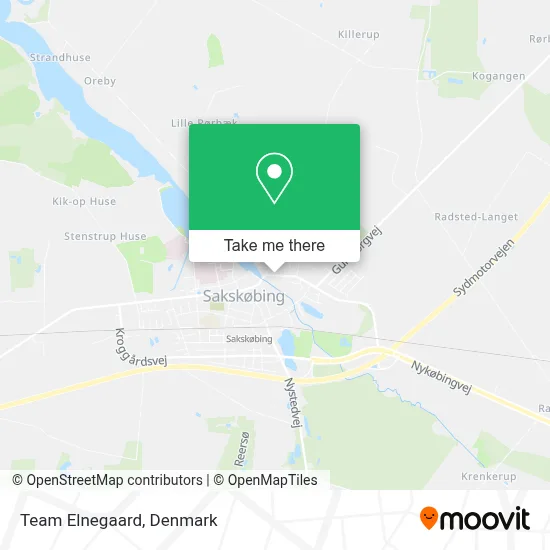 Team Elnegaard map