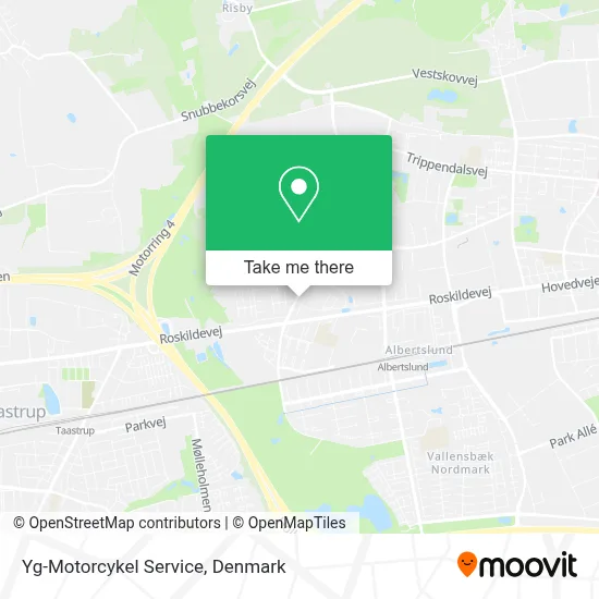 Yg-Motorcykel Service map
