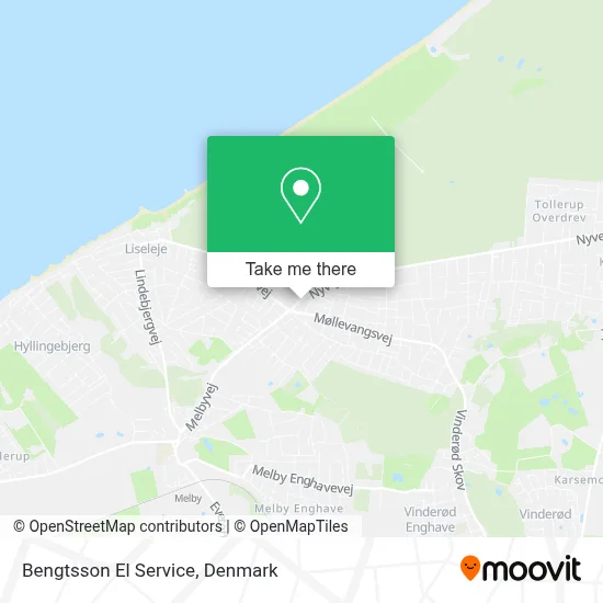 Bengtsson El Service map