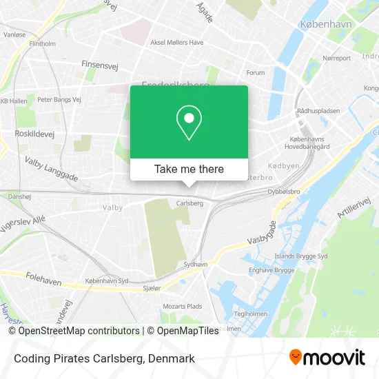 Coding Pirates Carlsberg map