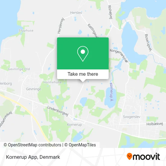 Kornerup App map