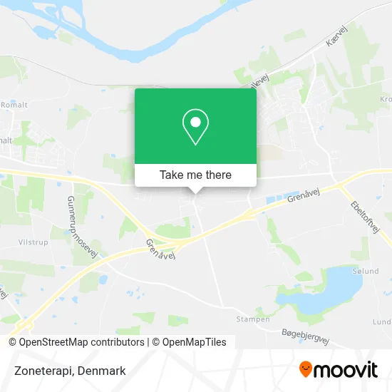 Zoneterapi map