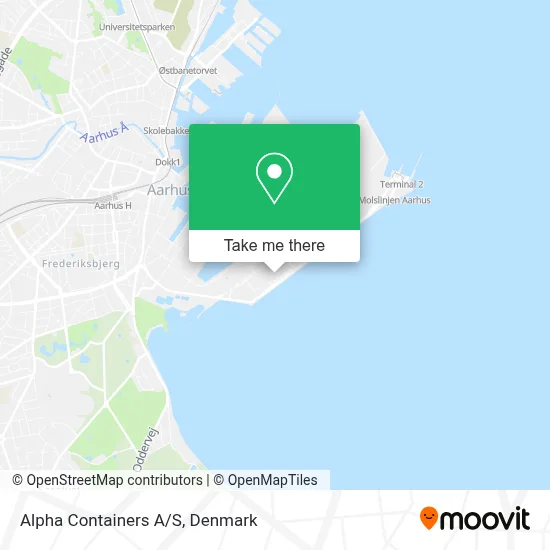 Alpha Containers A/S map