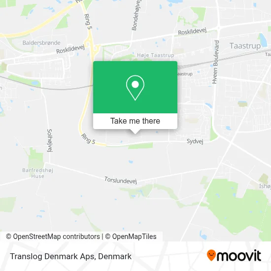 Translog Denmark Aps map