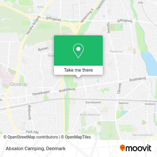 Absalon Camping map