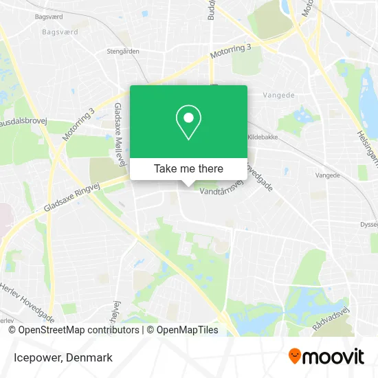 Icepower map