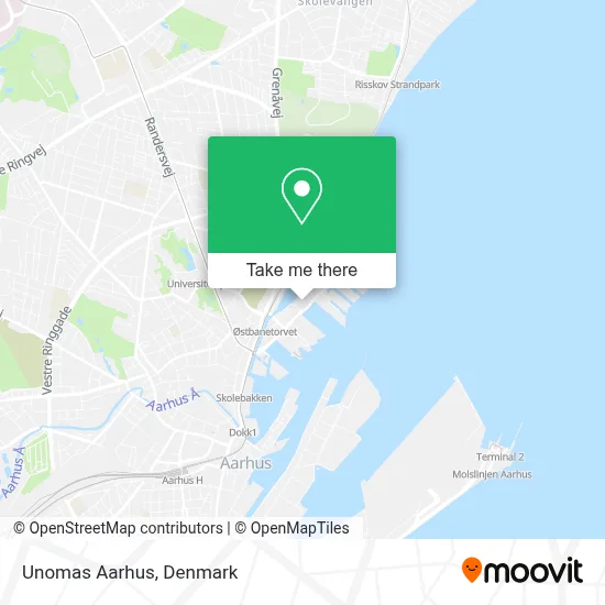 Unomas Aarhus map