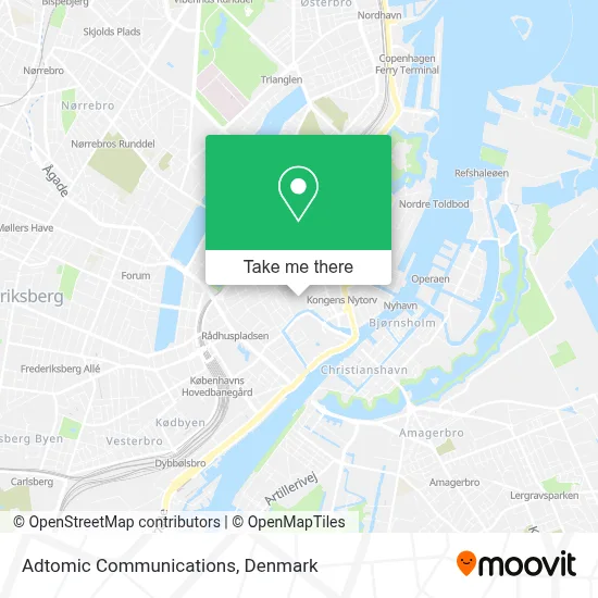 Adtomic Communications map
