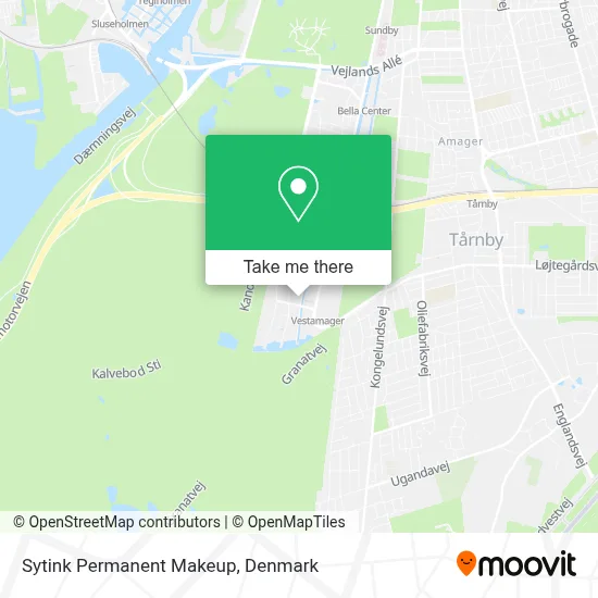 Sytink Permanent Makeup map