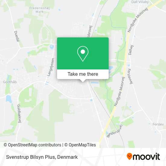 Svenstrup Bilsyn Plus map