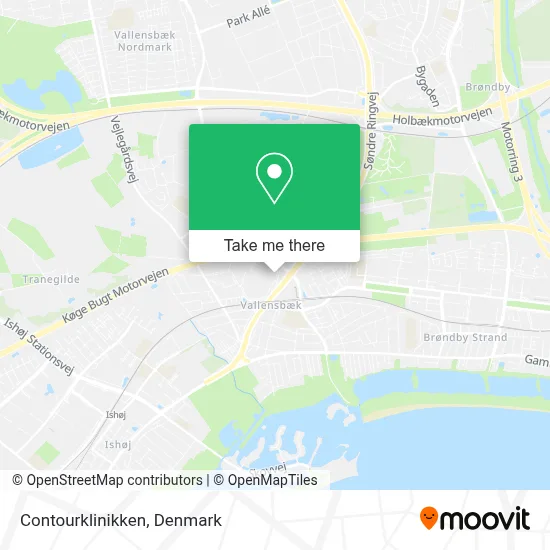 Contourklinikken map